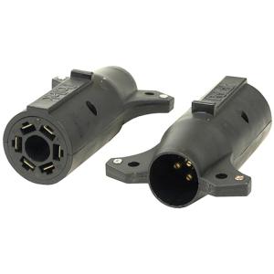 Pollak 7 Way Blade To 6 Way Pin Adapter, 12-729EP