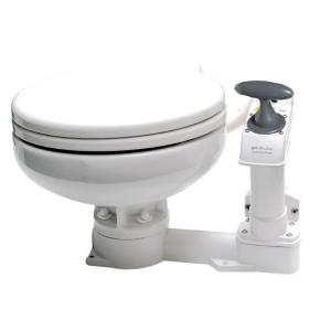 Johnson Pump AquaT Manual Marine Toilet - Super Compact, 80-47625-01
