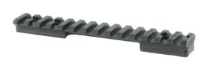 Spuhr Remington 700 Scope Base, Short Action, 0 MOA, Black, R-7001 R7001