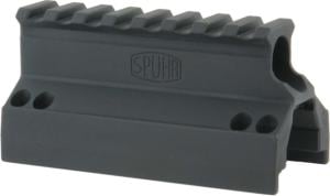 Spuhr MP-5 Top Rail C-THRU, Black, R-305