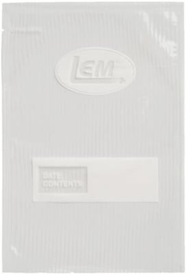 LEM Products Maxvac Gallon Vacuum Bags 11x16in, 100 count, Clear, 1090 