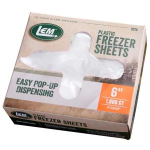 LEM Products 6in x 10.75in Freezer Sheets - White 6in x 10.75in 