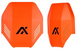 Axil MX Plate, Over the Head, Blaze Red - 734690473270