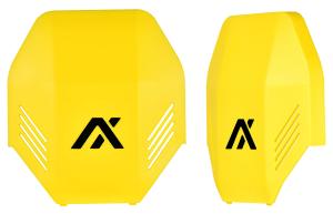 Axil MX Plate, Over the Head, Yellow - 734690473300
