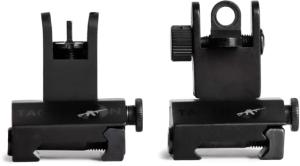 Tacticon Armament Flip Up Iron Sights, Black, TABUIS20 TABUIS20