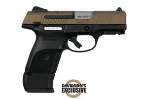Ruger SR9 Compact Pistol 9mm 3.5in 10rd 17rd Burnt Bronze 3342