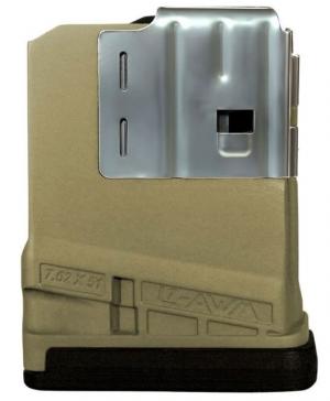 Lancer L7AWM 5 Round Magazine Opaque Dark Earth L7-05-FDE-5RD 738435617288
