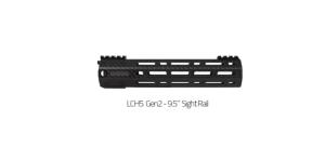 Lancer Systems Lch5 Gen2 Carbon Fiber Handguard - LCH5-G2-095-SR-BLK LCH5G2095SRBLK