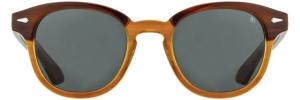 AO Times Sunglasses, Chestnut Sand, True Color Gray AOLite Nylon Lenses, 47-21-145 B42, TIM147ST--GYN