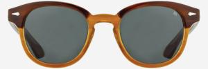 AO Times Sunglasses, Chestnut Sand Frame, True Color Gray AOLite Nylon Lenses, Polarized, 47-21-145, TIM147ST--GYN-P