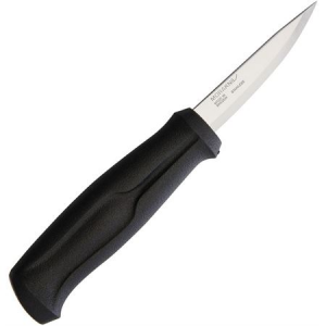 Mora 01745 Mora of Sweden Wood Carving Basic with Black Polypropylene Handle 7391846017455