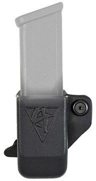 Comp-Tac Single Mag Pouch Belt Clip, Size 12, Black, 739189120710