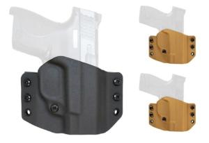 Comp-Tac Warrior OWB Belt Holster, 1911, Left Hand, Black, C70819002LBKN