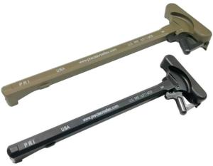 Precision Reflex M84 Gas Buster Charging Handle, Ambidextrous, Large Latch, Mixed, Handle Black latch Flat Dark Earth, 05-2032-LD