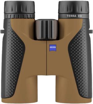 Zeiss Terra ED 10x42 Waterproof Binoculars with Anti-Reflective Coating in Coyote Brown/Black 740035000131