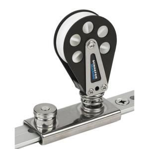 Schaefer Marine Loaded/Lined Slide/Aluminum f/1-1/4 T-Track Spring, 704-92
