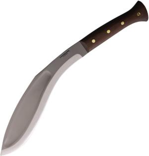 Condor King Kukri Machete Knife, 12.63 blasted satin finish 1075HC steel blade, Walnut handle, CTK1820-12.5HC