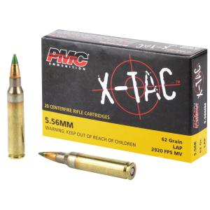 PMC 762X X-Tac 7.62x51mm NATO 147 gr 2800 fps Full Metal Jacket Boat-Tail 