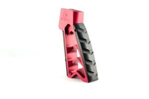 Tyrant Designs Mod Grip, w/Chevron Back Straps, Red, Medium, TD-763-R3 TD763R3