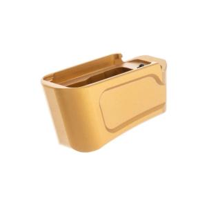 Tyrant Designs Glock 43 Plus 1 Round Magazine Extension, Gold, TD-43MAGEX-1GLD TD43MAGEX1GLD