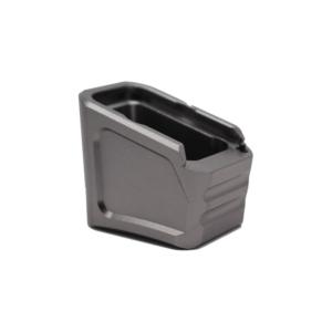 Tyrant Designs 5 Round Glock 17/19x/22/34/45 Magazine Extension, Grey, TD-G17MAGEX-G TDG17MAGEXG
