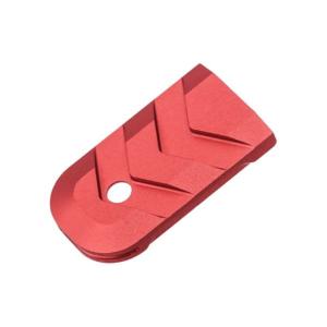 Tyrant Designs Glock 43 Base Plate, Red, TD-GFP43-43-Red TDGFP4343Red