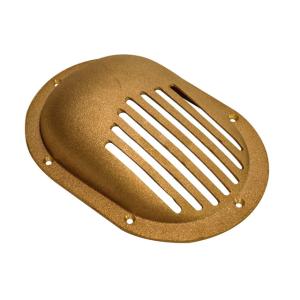 GROCO Clam Shell Style Hull Strainer f/Up To 2-1/2 Thru Hull Bronze, SC-2500-L