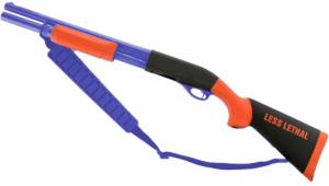 Hogue Less Lethal Orange Over Molded Stock - Remington 870 - 08740