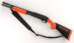 Hogue Less Lethal Orange O.M.Shotgun Stk. Remington 870 - 12in. L.O.P 08750