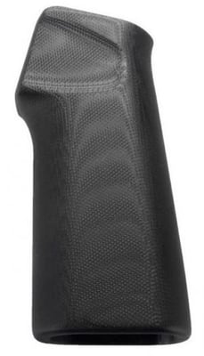 Hogue AR15/M16 15 Degree Vertical No Finger Groove Grip,Smooth G10 Solid Black 13149 743108131497