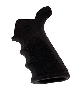Hogue Grips AR-15 Grip Beavertail Finger Grooves Black 15020 15020