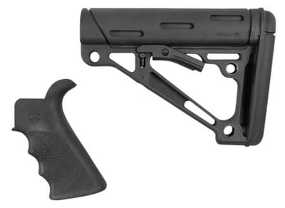 Hogue 15056 AR-15 Pistol Grip/Buttstock Rubber Black 15056