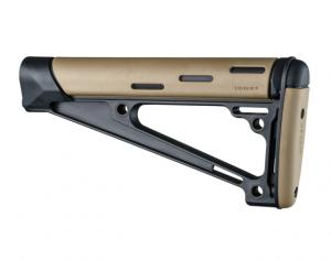 Hogue AR-15/M-16 OverMolded Fixed Buttstock - Fits A2 Buffer Tube, Flat Dark Earth, 15341 15341