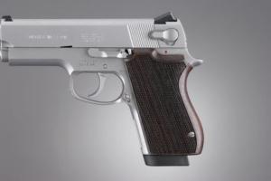 Hogue S&W 4516 series Rosewood Ck Checkered 16911