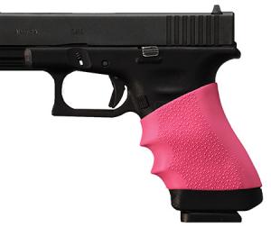 Hogue 17407 Springfield XD HandAll Grip Sleeve Springfield Armory XD Pink 743108174074