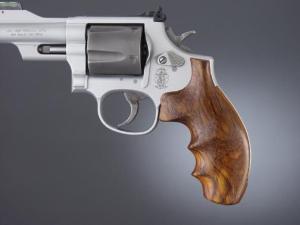 Hogue Handgun Grip, Coco Bolo - S&W K or L Rd. - 19800