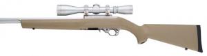 Hogue Ruger 10/22 Rubber OverMolded Stock for Standard Barrel Channel, Flat Dark Earth, 22300 743108223000