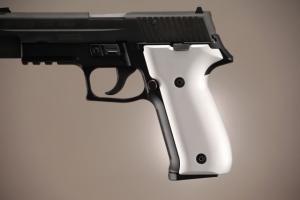 Hogue SIG Sauer P226 DAK Aluminum - Brushed Gloss Clear Anodized 26145