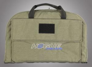 Hogue Gear Large Pistol Bag w/ Front Pocket and Handles, OD Green 10in. Tall 16in. Long 59271