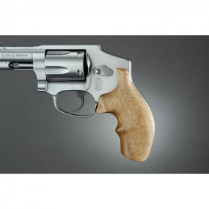Hogue 60200 Fancy Hardwood Grips J Frame Round Butt Top Finger Groove Goncalco, 60250