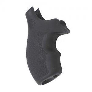 Hogue S&amp;W J Frame Round Butt Rubber Bantam Style Grip Black 61000