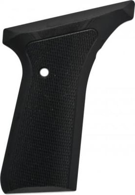 Hogue Checkered G-10 Grip, Black - Browning Buckmark - 72179