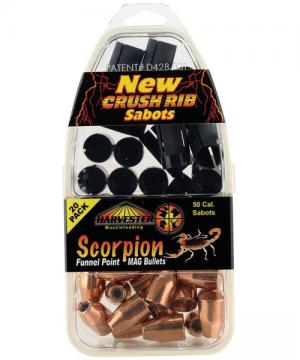 Harvest Muzzleloaders 50CAL 264GR Scorpion 20pk 743491650261