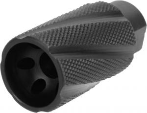 TacFire Knurled Linear Compensator, 9mm, 1/2x36, Black, Small, MZ1023-9MM MZ10239MM