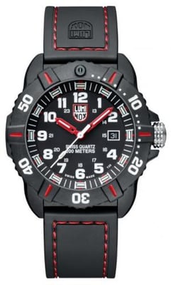 Luminox Coronado Watches, Black/Red, 44 mm, 3035
