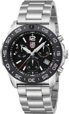 Luminox Pacific Diver Chronograph 3140 Series, Black/Silver, 44mm, XS.3142