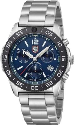 Luminox Pacific Diver Chronograph 3140 Series, Blue/Silver, 44mm, XS.3144