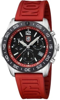 Luminox Pacific Diver Chronograph 3140 Series, Black/Red, 44mm, XS.3155