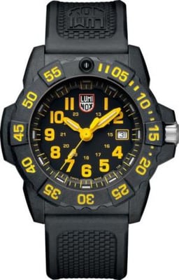 Luminox Trident Watches, Black/Yellow, 45 mm, 3505 