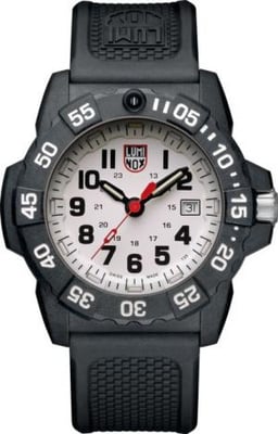 Luminox Trident Watches, White/Black, 45 mm, 3507 